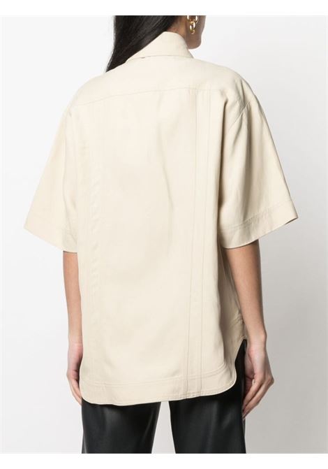 Beige Moheli short-sleeve shirt - women LOULOU DE SAISON | MOHELISND